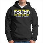 Polizfi Anzeigen Hauptmeister Anzeige Ist Raus Meme Fun Kapuzenpullover