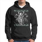 Ugly Christmas Fa La Laalhalla-Laiking Skull Kapuzenpullover