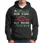 Weihnachten Mir Egal Ich Zocke Ugly Christmas For Gamer Kapuzenpullover