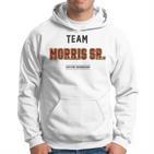 Distressed Team Morris Sr Proud Family Nachname Nachname Kapuzenpullover