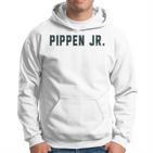 Distressed Team Pippen Jr Last Name Proud Family Gray Kapuzenpullover