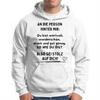 Du Bist Gut Genug Gray Kapuzenpullover