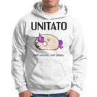 Einhorn-Kartoffel- Unitato- Kapuzenpullover