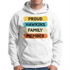 Hawkins Retro Hawkins Last Name Hawkins Kapuzenpullover