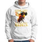 Keine Zeit Ich Muss Zu Meinen Mädels Bienenzüchter Bienen Long-Sleeved Kapuzenpullover