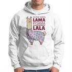 Lama Lama Pyjamas Alpaca Sleep Kapuzenpullover