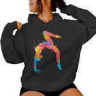 Gymnastics Handstand Girl's Women's Children's Gymnastics Kapuzenpullover für Damen