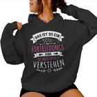 Women's 'Das Ist So Ein Fortbildungs Ding' 'Das Ist So Ein Fort Kapuzenpullover für Damen