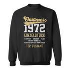 51 Jahre Oldtimer 1972Intage 51St Birthday Sweatshirt