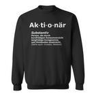 Aktionär Idea Etf Aktien Investor Sweatshirt