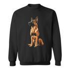 Belgischer Malinois Hund Graphic Pet Belgische Malinois Sweatshirt