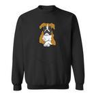 Boxer Dog In Bag Boxer Dog In Bag Dog Boxer Sweatshirt