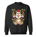 Christmas Cute Reindeer Christmas Sweatshirt