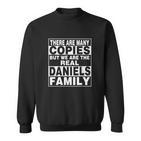 Daniels Last Name Name Personalised Daniels Sweatshirt