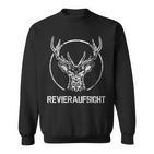 Deer Antlers Hunter Hiking Stag Terrace Sweatshirt