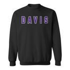 Distressed Davis Proud Family Surname Familia Sweatshirt