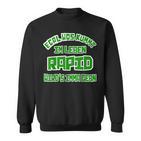 Egal Was Kommt Im Leben Rapidler Footballienna Sweatshirt