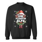 Floristin Elfe Weihnachten Elfen & Weihnachtselfen Sweatshirt