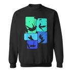 Kitesurfing For Kitesurfers Retro Kitesurf Sweatshirt