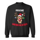 Lustiges Rentier Weihnachten Geschenk Für Ihn Für Sie Sweatshirt