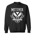 Metzger Aus Leidenschaft Fleischer Sweatshirt