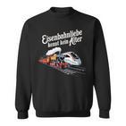 Model Railway Saying Eisenbahn Liebe Damplok Modellbau Sweatshirt