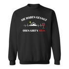 Oben Gibts Wein 'Oben Gibts Wein' Sweatshirt