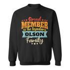 Olson Nachname Olson Sweatshirt