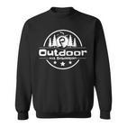 Outdoor Mit Sebastian Logo Wanderer Sweatshirt