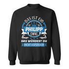 Philipp Name First Name Name Day Das Ist Ein Philipp Ding Sweatshirt