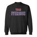 Team Iverson Last Name Proud Family Last Name Sweatshirt