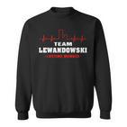 Team Lewandowski Lifetime Member Proud Family Name S Sweatshirt