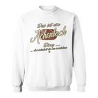 Das Ist Ein Achenbach Ding Family Achenbach Long-Sleeved Sweatshirt