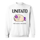 Einhorn-Kartoffel- Unitato- Sweatshirt