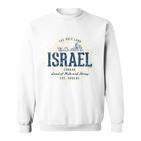 Retro Styleintage Israel S Sweatshirt