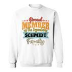 Schmidt Nachname Schmidt Kapuzenjacke Sweatshirt