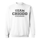 Team Chiodo Stolzer Familienname Nachname Geschenk Sweatshirt