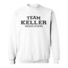 Team Keller Stolze Familie Nachname Geschenk Sweatshirt