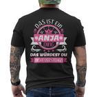 Anja Name Day Das Ist Ein Anja Ding T-Shirt mit Rückendruck