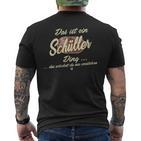 Damen Das Ist Ein Schüller Ding Family Schüller With-Neck S T-Shirt mit Rückendruck