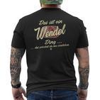 Damen Das Ist Ein Wendel Ding Lustiges Familie Wendel Mit-Ausschnitt T-Shirt mit Rückendruck