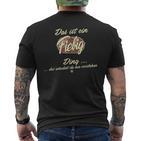 Das Ist Ein Fiebig Ding Family Fiebig S T-Shirt mit Rückendruck