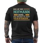 Das Ist Ein Hofmann Das Ist Ein Hofmann T-Shirt mit Rückendruck