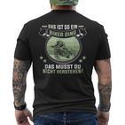 Das Ist So Ein Biker Ding Motorradfahrer Biker T-Shirt mit Rückendruck