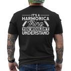 Das Ist So Ein Harmonica Ding Musician S T-Shirt mit Rückendruck