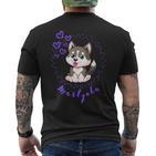 Für Alle Die Hunde Und Welpen Lieben Dog Lovers T-Shirt mit Rückendruck