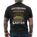 Garden Railway Steam Train Garden Model Railway T-Shirt mit Rückendruck