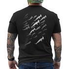 Hammer Shark Swarm Diver T-Shirt mit Rückendruck