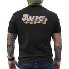 Harper Familienname Personalisierter Nachname Harper T-Shirt mit Rückendruck