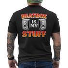 Hiphop Beatbox Is My Ding Singing T-Shirt mit Rückendruck